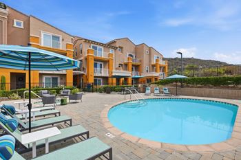 Two remodeled resort style pool areas